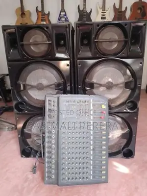 Powerd Speaker with mixer