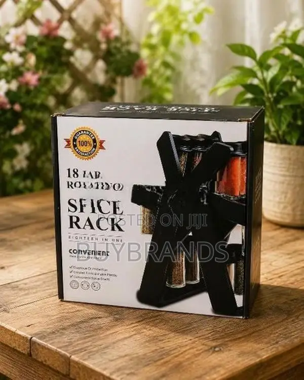 18 Jar Spice Rack