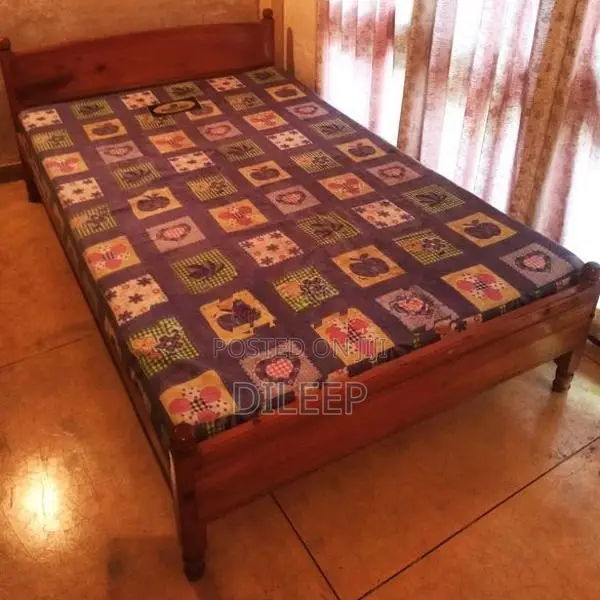 Burutha Single Bed with Double Layer Mattress