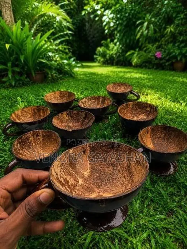 coconut shell cup - bulk for hotels