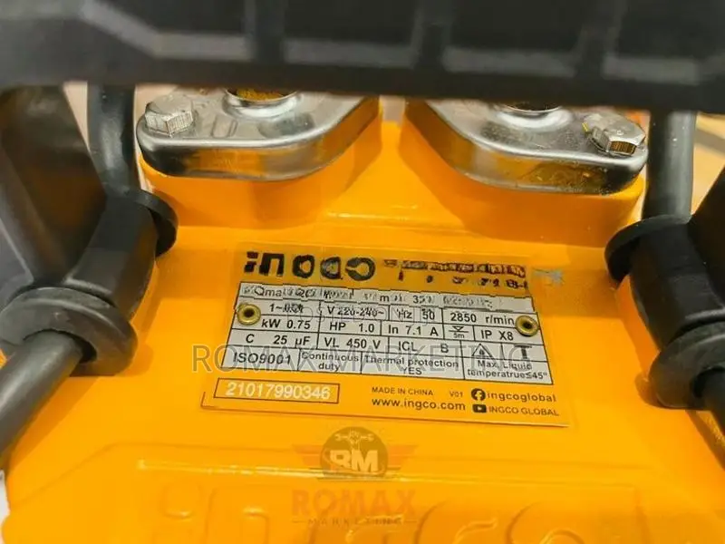 Submersible Water Pump – 1HP (750W) INGCO