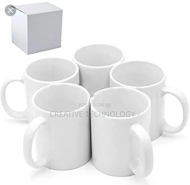 Sublimation White Mugs "AAA" With Box
