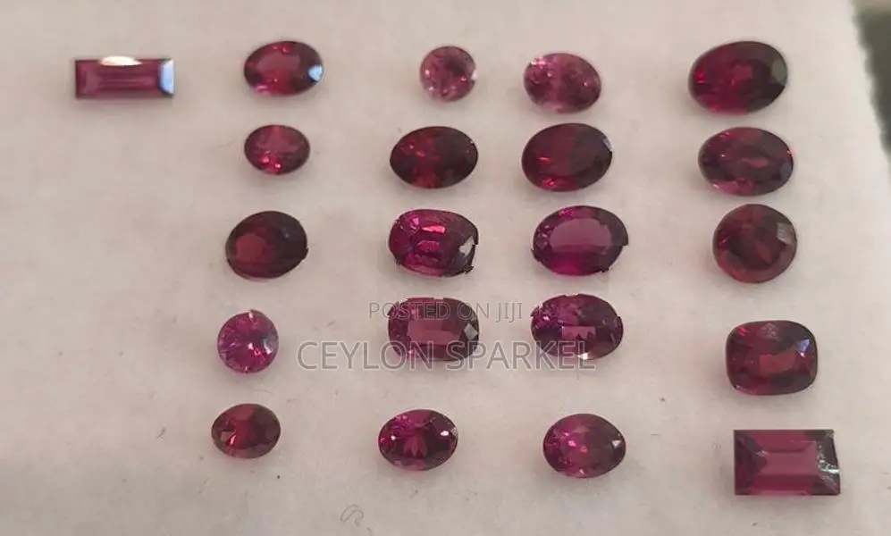 Garnet Natural Rose Stone