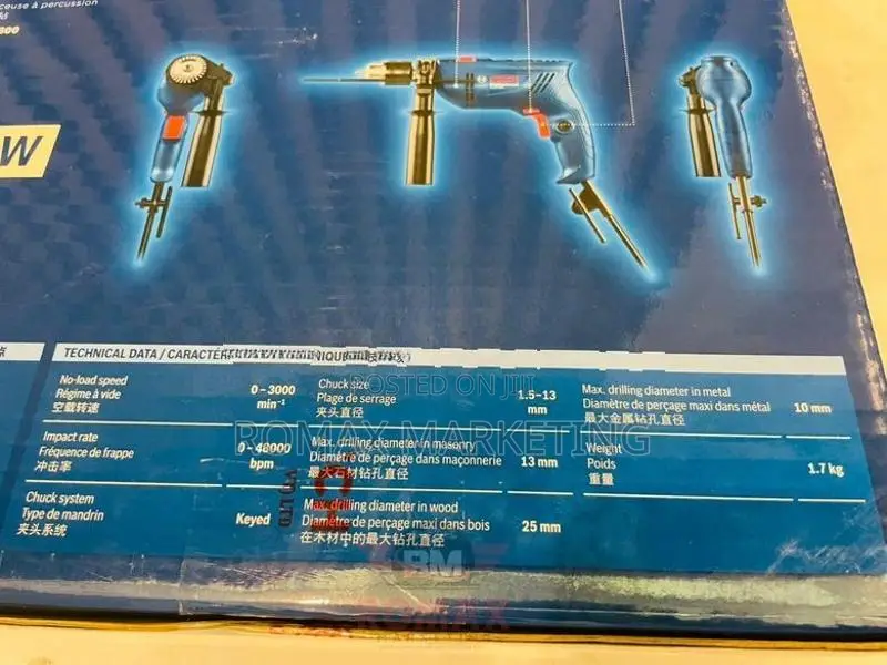 Impact Drill - BOSCH GSB 600 Professional – 600W