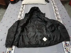 Calvin Klein Black Hooded Puffer Jacket