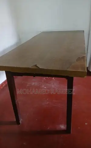 Antique Mahogany Wood Dining Table Set