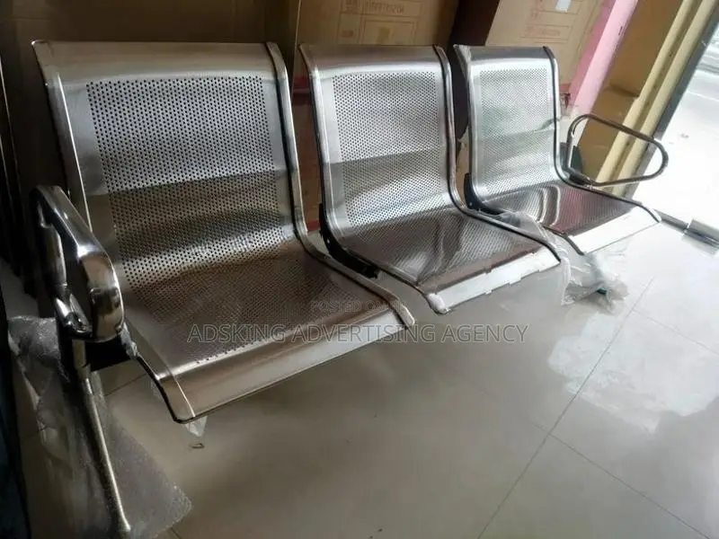 New Ss Lobby 3 Seater Office Chair