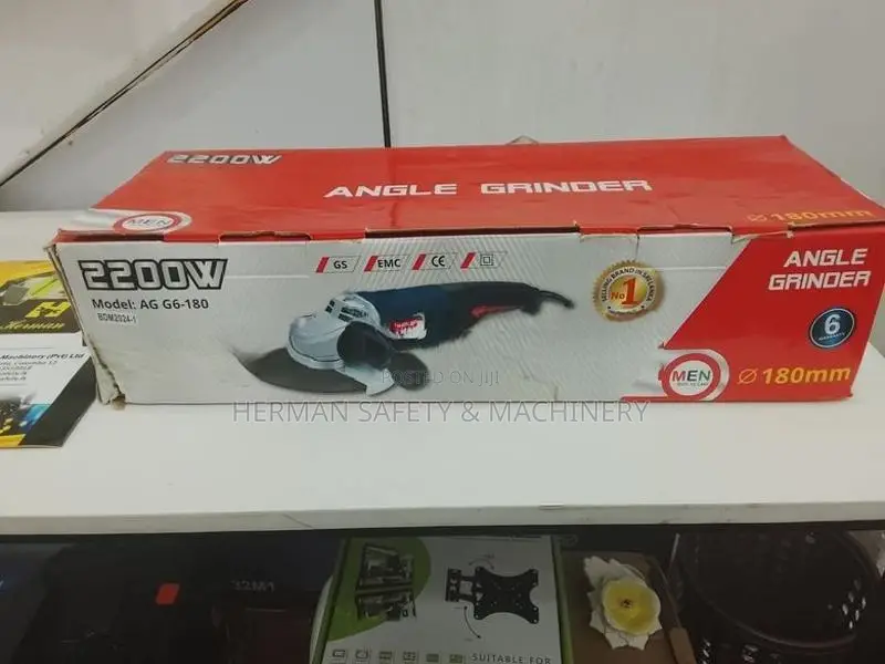 Men AG G6-180 Heavy-Duty Angle Grinder Herman PT 0711