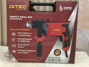 Impact Drill with Tool Set - Ditec 750 W