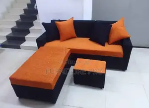 New Fabric Sofa Set with Stool