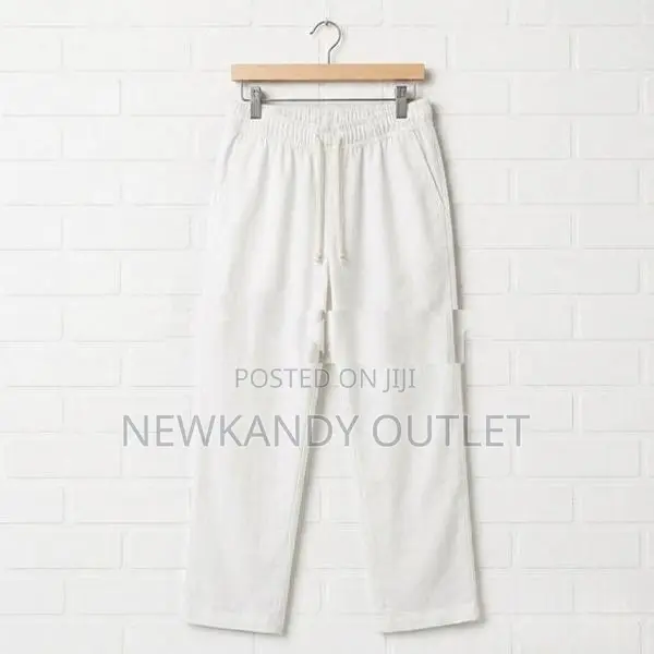 Premium Linen Pants for Men with Women - Multiple Colors Sizes