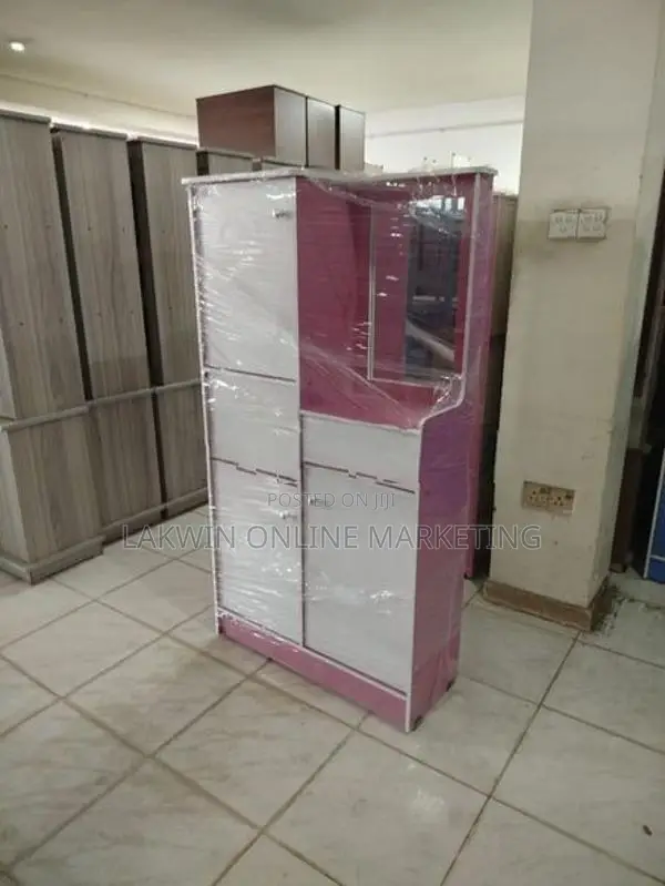 Melamine Baby Cupboard Side Glass