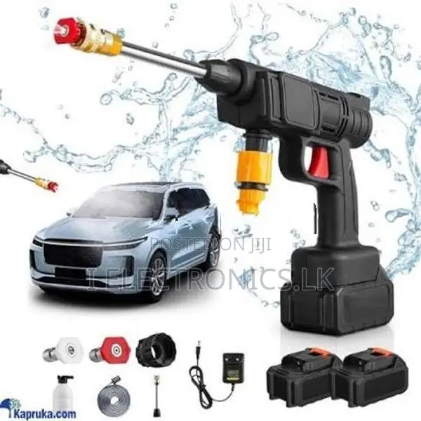 Cordless Powerful Pressure Washer with 2 Rechargeable Batteries
