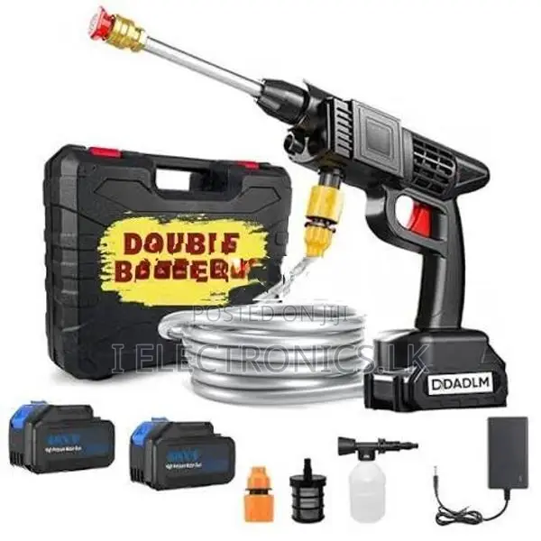 Cordless Powerful Pressure Washer with 2 Rechargeable Batteries
