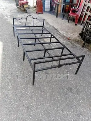 Steel single beds 6×3