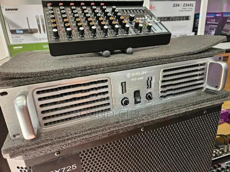 Shelby 2400w Power Amplifier