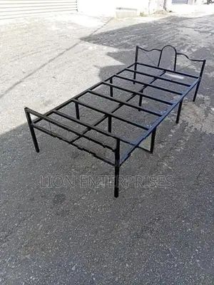 Steel single beds 6×3