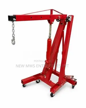 Folding Hydraulic Engine Hoist – 2 Ton