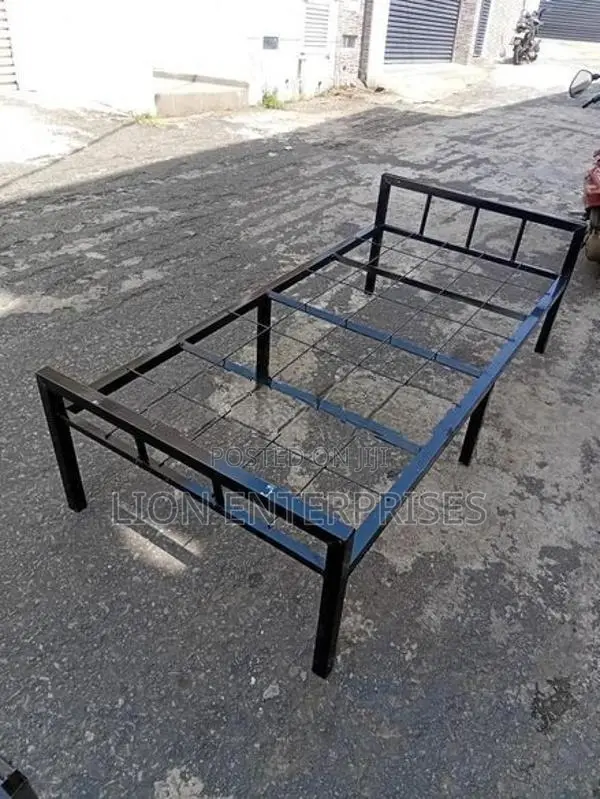 Steel single beds 6×3