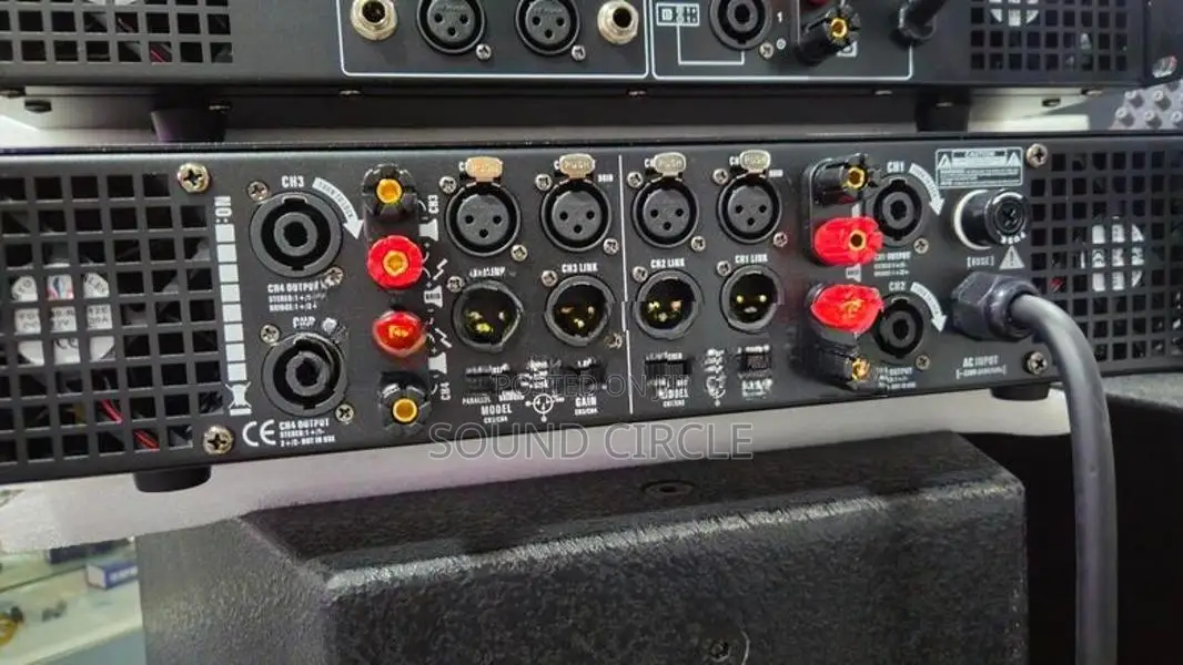 Shelby 6000w 4 Channel Power Amplifier