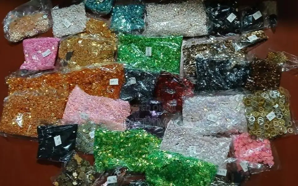 Beads with stones