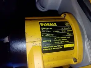 DeWalt Cut Off Machine