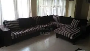 L shape 8 seater sofa