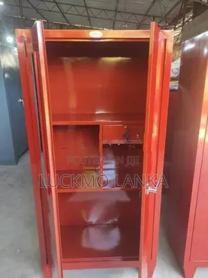 New 5x2.5 Size Steel Cupboard With Mirror (J4)