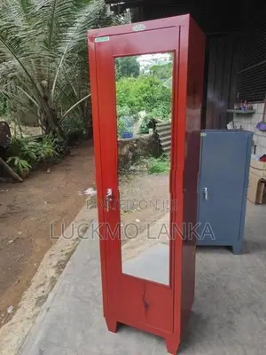New 6x1.5 Size One Door Steel Cupboard With Mirror (J6)
