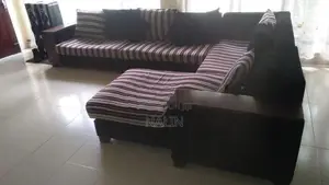 L shape 8 seater sofa
