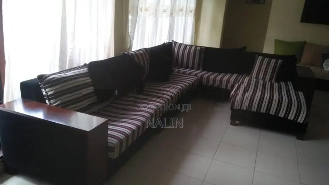 L shape 8 seater sofa
