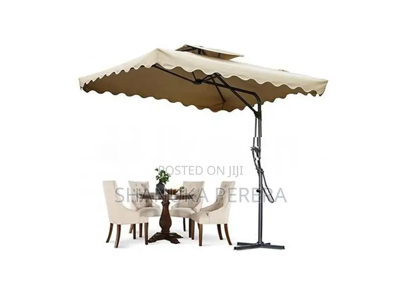 7x7 Feet Side Arm Garden Umbrella