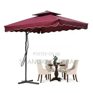 7x7 Feet Side Arm Garden Umbrella