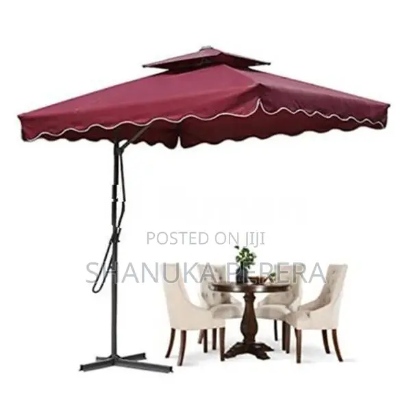 7x7 Feet Side Arm Garden Umbrella