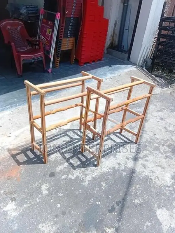 Mahogany cloth racks