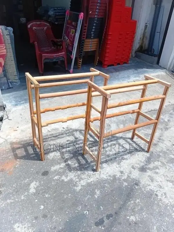 Mahogany cloth racks
