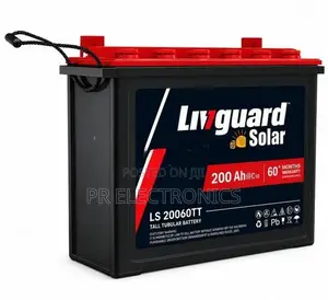 Livguard LS20060TT 200Ah Solar Tubular Deep Cycle Battery – 12V