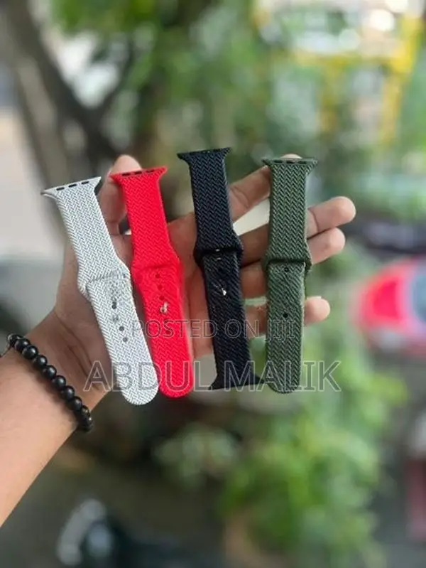 Soft Silicone Smart Watch Strap