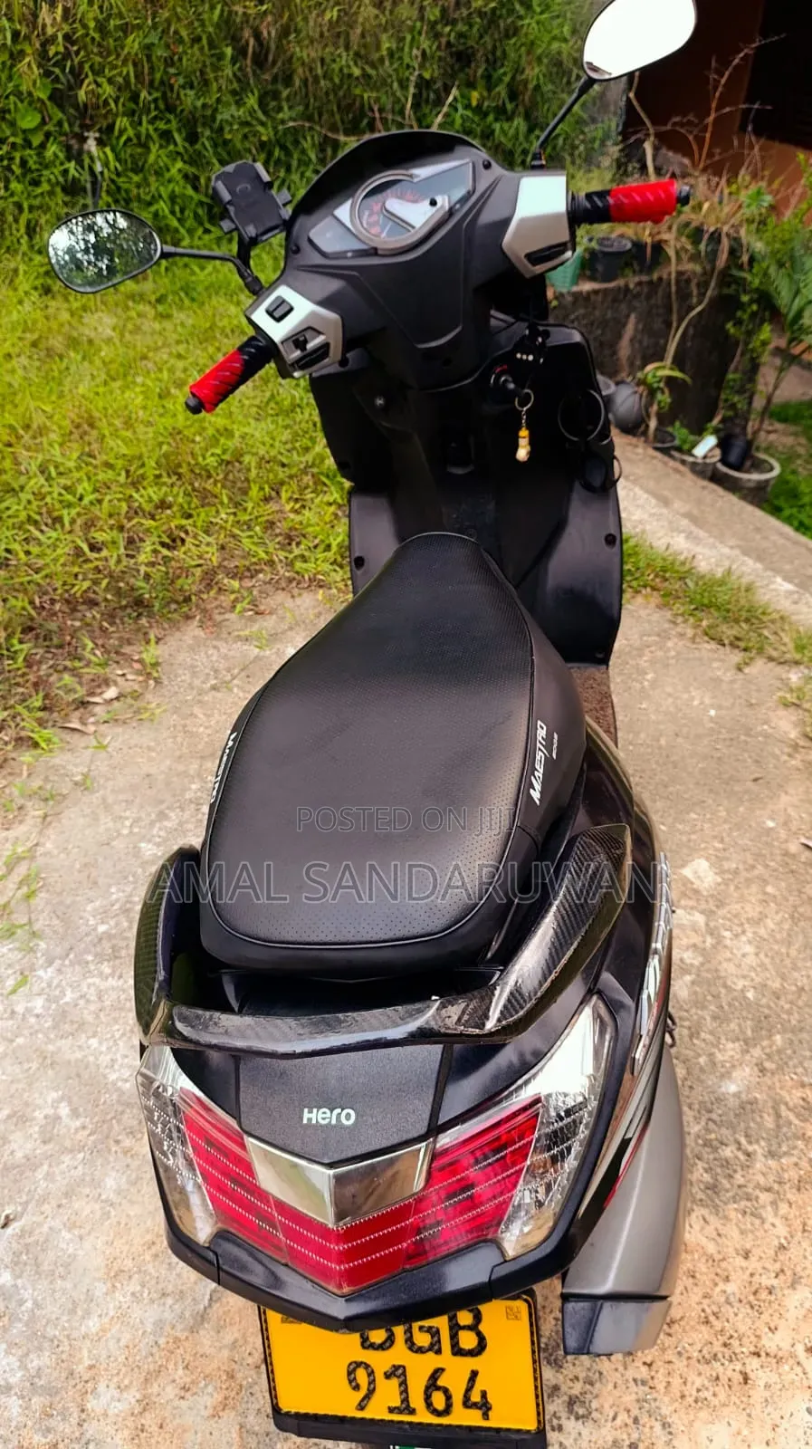 Hero Maestro Edge 2018 Black