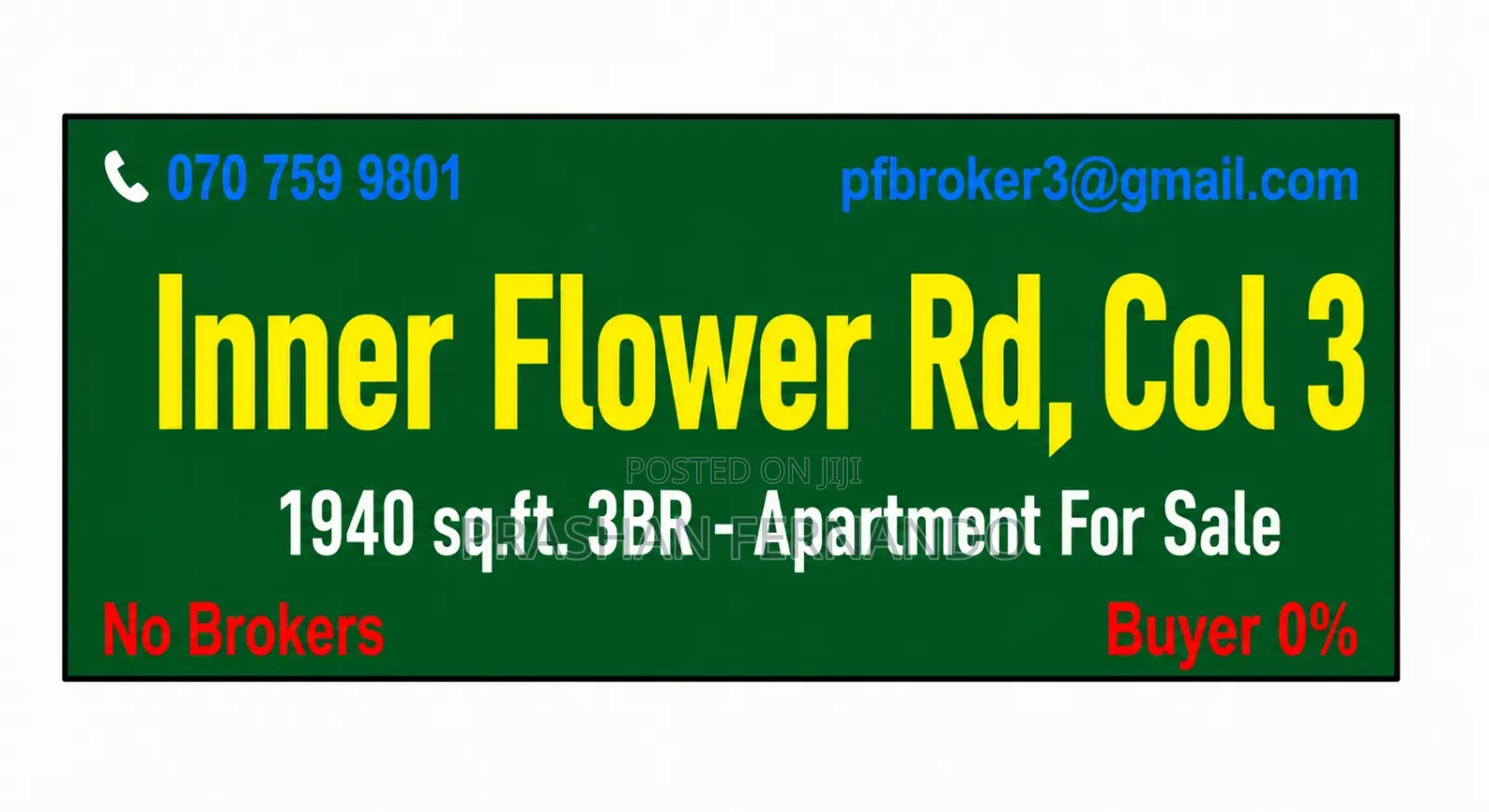 3bdrm Apartment in Blue Ocean, Colombo City for sale