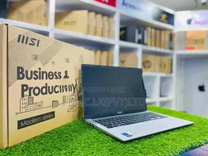 Msi Modern 15 Core i5 13th Gen + 8GB RAM /512GB NVME New Laptop..