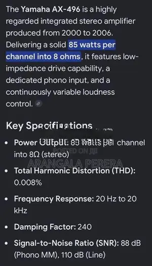 Stereo Amplifier