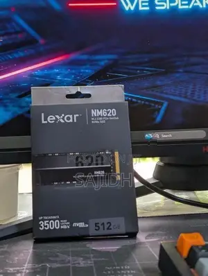 LEXAR 512GB NVME USED -1Y WARRANTY