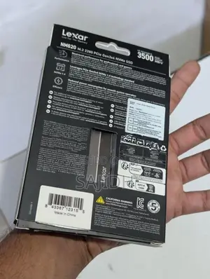 LEXAR 512GB NVME USED -1Y WARRANTY