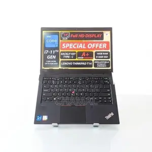 New Lenovo ThinkPad T14 Core i7 11th Gen 16GB RAM 256GB Nvme SSD Lapto