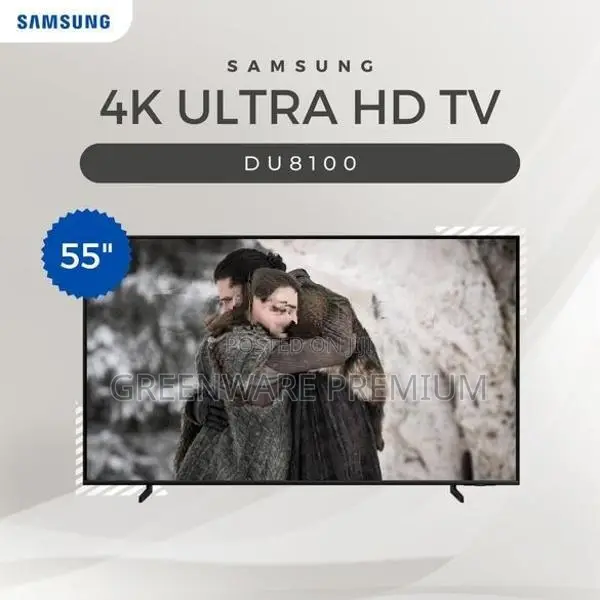 Samsung 55 Inch 4 K Smart TV (DU8100)