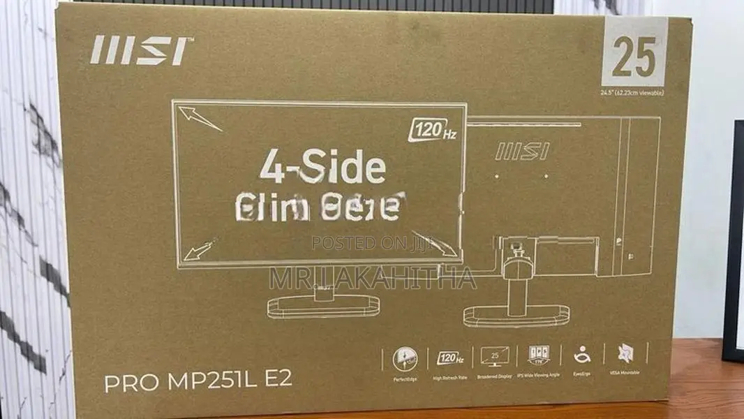 MSI MONITOR PRO MP251L E2 | 24" 120Hz