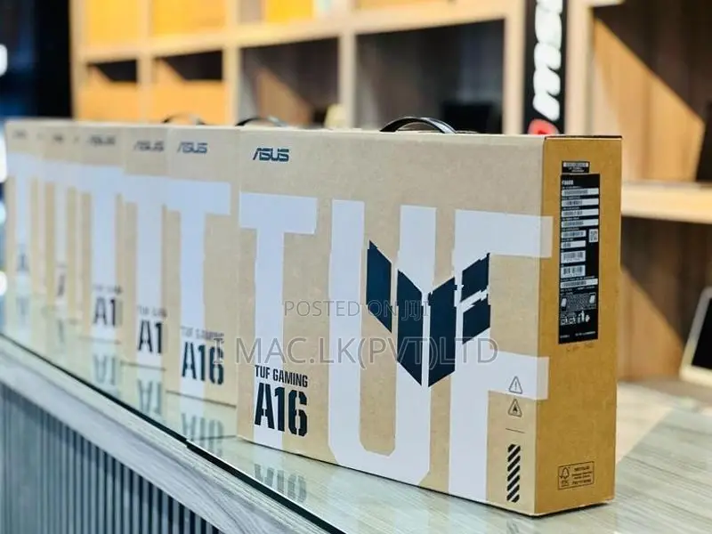 Asus Tuf A16 - Ryzen 7 7445HS -RTX4050/6GB +16GB DDR5 New Gaming Lapto