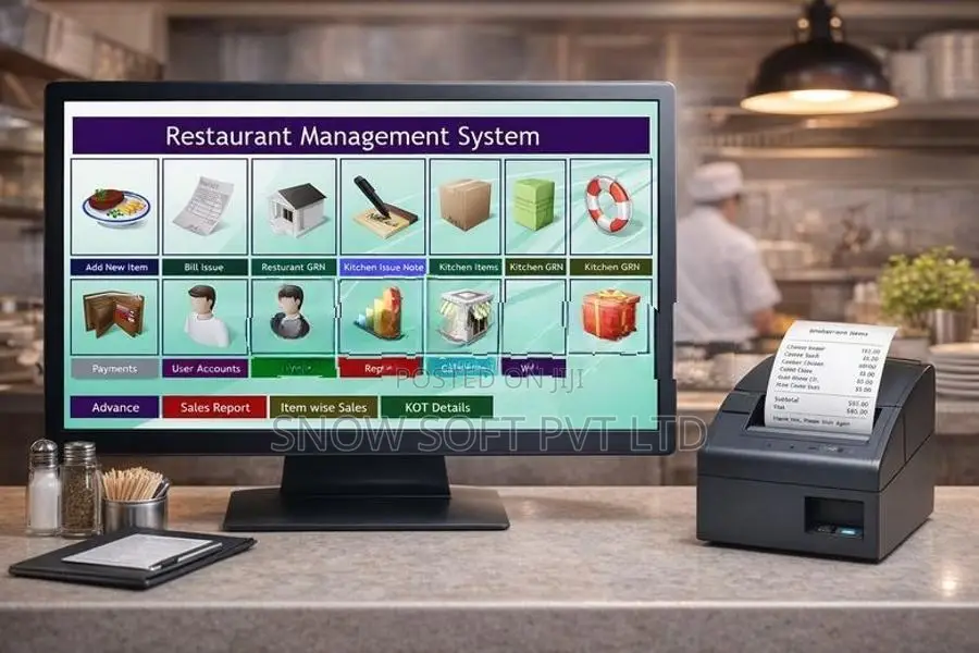 POS System for Restaurants Fast Billing Kitchen Control