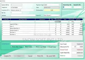 Smart POS System for Sales Stock Management